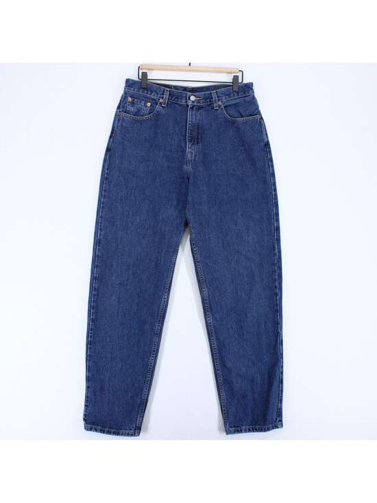 Levi's Denim - Vintage Levis 560 Jeans Womens 12 Blue Loose Fit Straight Leg High Rise Mom Y2K